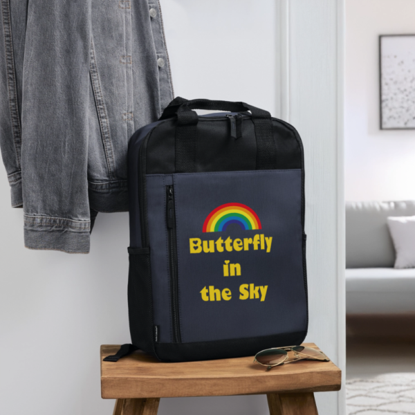 Butterfly in the Sky Laptop Backpack - Image 2