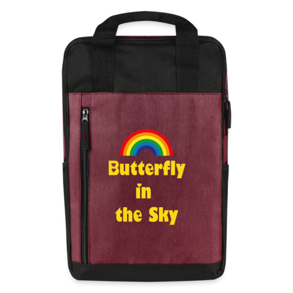 Butterfly in the Sky Laptop Backpack - Image 3