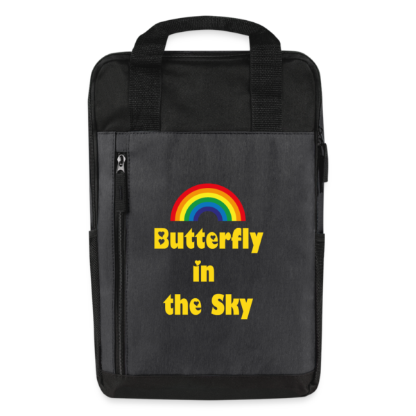 Butterfly in the Sky Laptop Backpack - Image 5