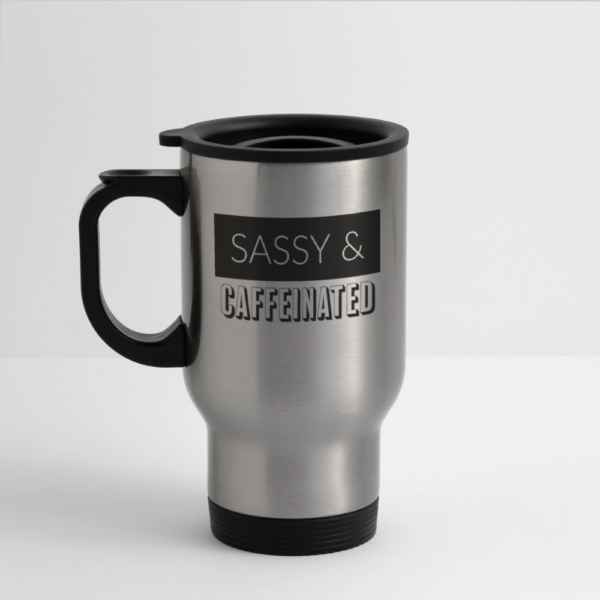 Sassy and Caffeinated Travel Mug - Image 10