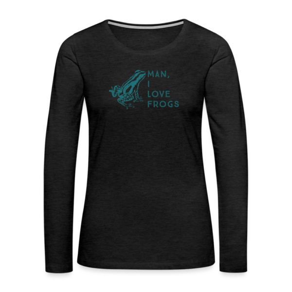 I Love Frogs - Women's Premium Long Sleeve T-Shirt - Image 6