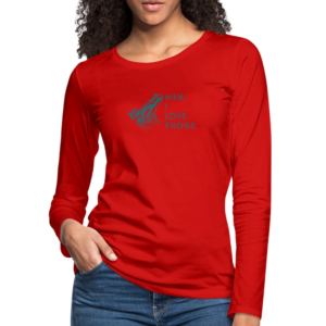 I Love Frogs – Women’s Premium Long Sleeve T-Shirt