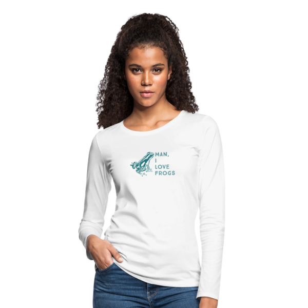 I Love Frogs - Women's Premium Long Sleeve T-Shirt - Image 24