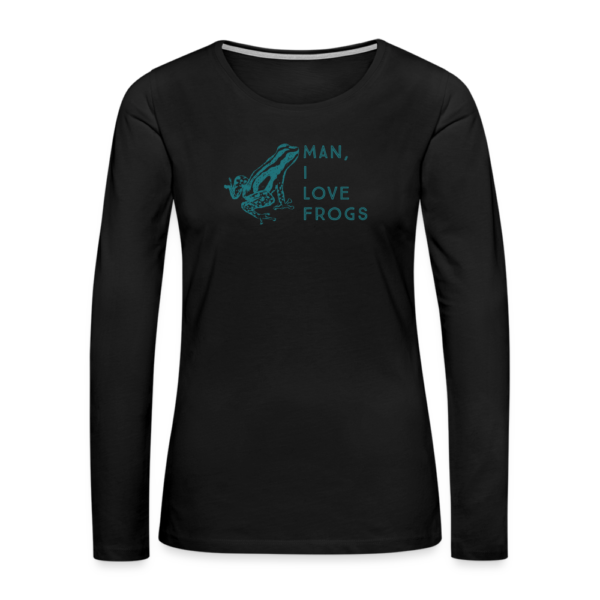 I Love Frogs - Women's Premium Long Sleeve T-Shirt - Image 27