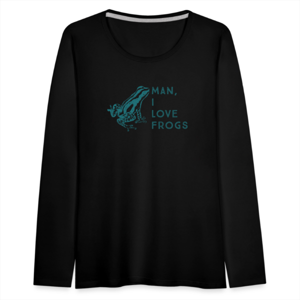 I Love Frogs - Women's Premium Long Sleeve T-Shirt - Image 29