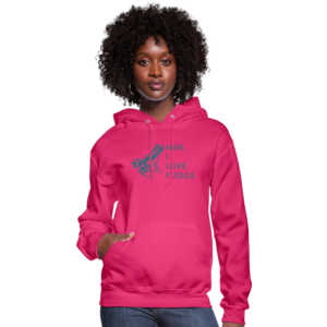 I Love Frogs – Women’s Hoodie